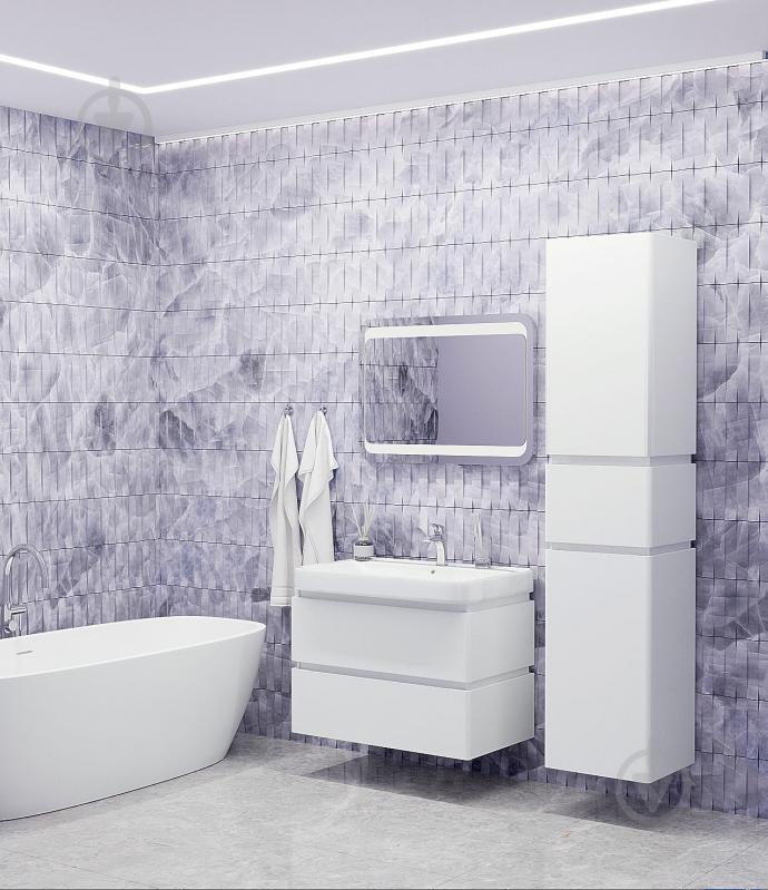 Пенал підвісний Сансервіс Hilton2-40 білий - фото 2