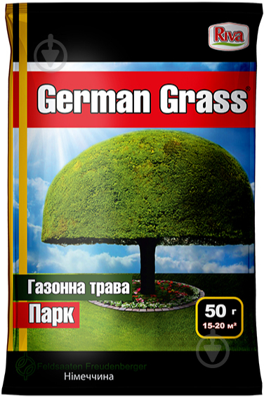Насіння German Grass газонна трава парк 50 г - фото 1