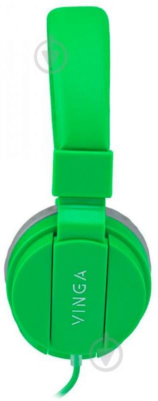 Наушники Vinga HSM035 green HSM035GR - фото 3