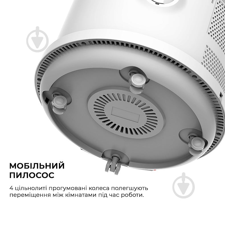 Пылесос Deerma Vacuum Cleaner (Wet and Dry) TJ200 white - фото 5