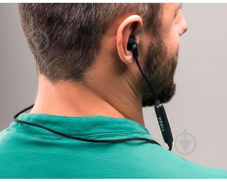 Bluetooth-гарнитура Vinga EBT040 black EBT040BK - фото 13