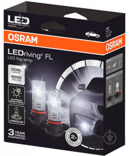 Автолампа світлодіодна Osram LEDriving P21/4W 8,2 Вт 1 шт.(2604CW) - фото 3