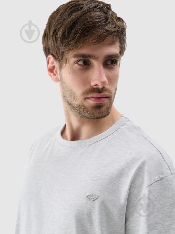 Футболка 4F TSHIRT U1972 4FWSS25TTSHU1972-27M р.L сірий - фото 3 Футболка 4F TSHIRT U1972 4FWSS25TTSHU1972-27M р.L сірий - фото 3