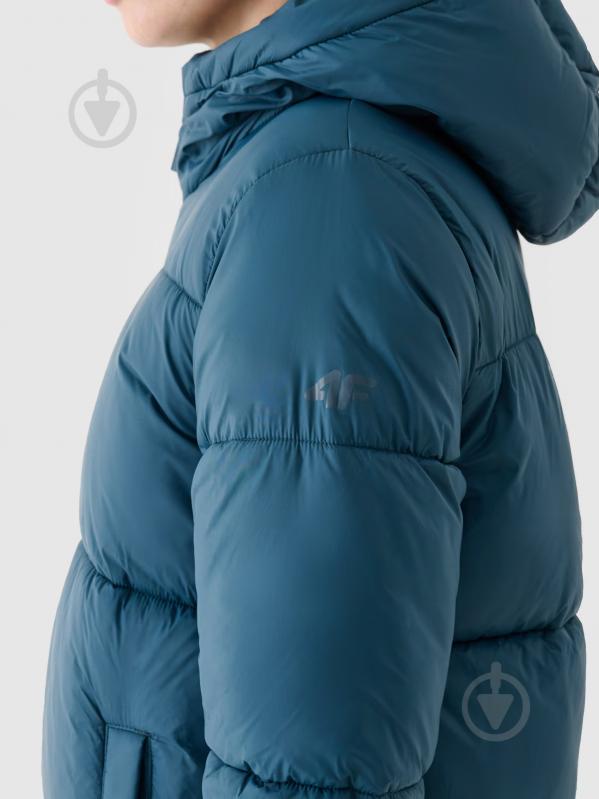 Пуховик жіночий зимовий 4F DOWN JACKET F475 4FWAW24TDJAF475-46S р.S синій - фото 4