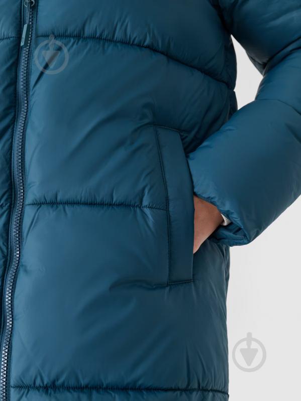 Пуховик жіночий зимовий 4F DOWN JACKET F475 4FWAW24TDJAF475-46S р.S синій - фото 5