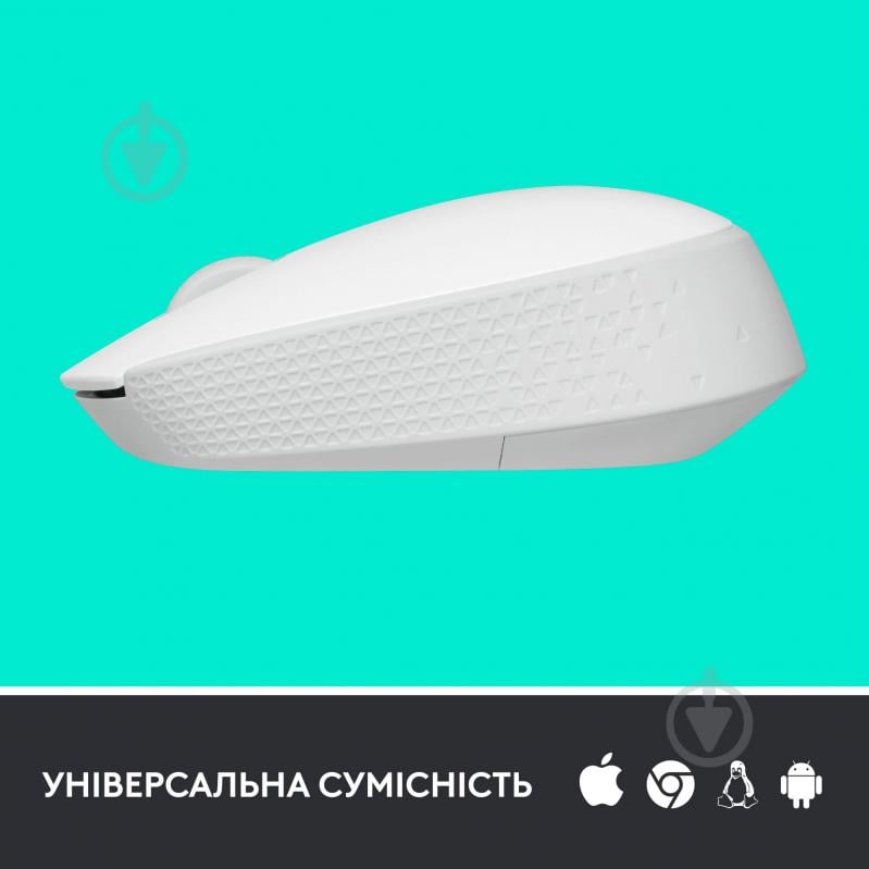 Мышь Logitech Wireless Mouse M171 white (910-006867) - фото 4