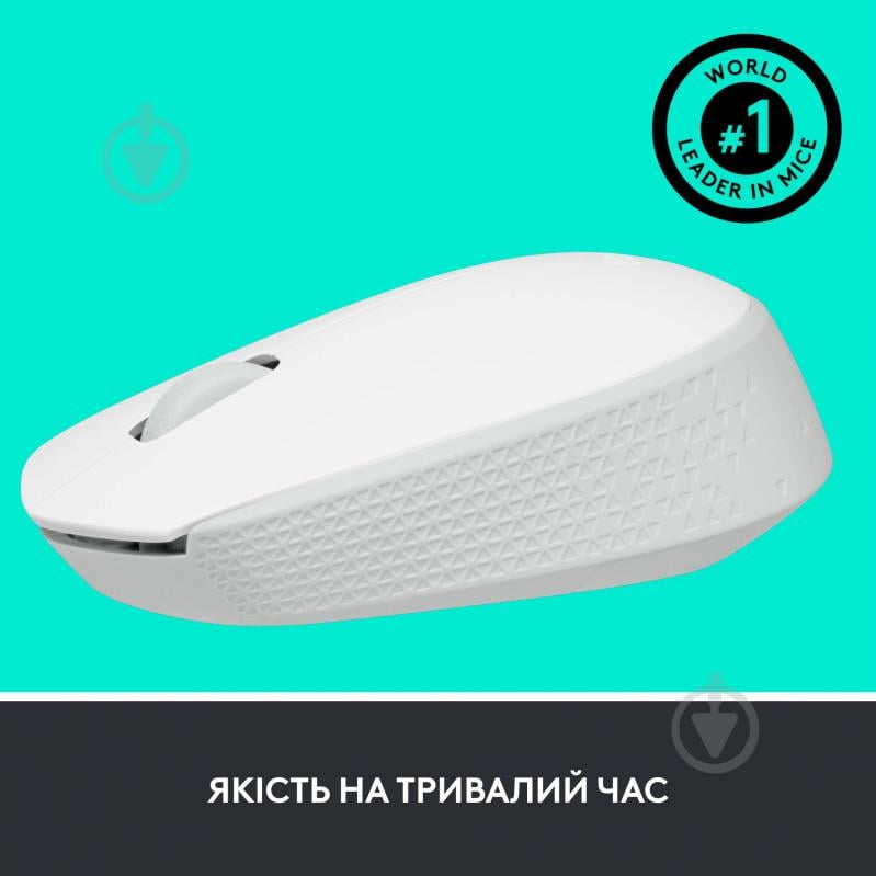 Мышь Logitech Wireless Mouse M171 white (910-006867) - фото 5