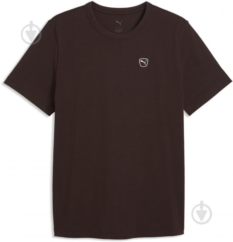 Футболка Puma ESS ELEVATED TEE 69205433 р.M коричневый - фото 1 Футболка Puma ESS ELEVATED TEE 69205433 р.M коричневый - фото 1