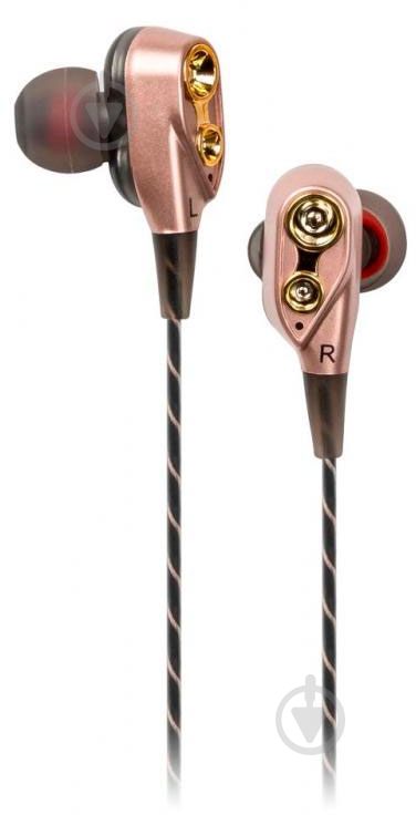 Наушники Vinga EPM045 gold EPM045GB - фото 1