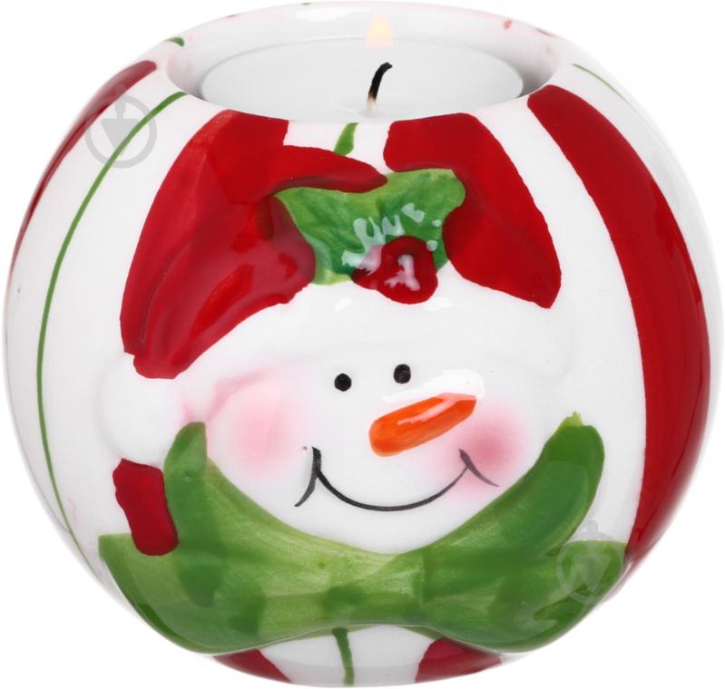 Подсвечник Санта 85х68 мм разноцветный APF670820 - фото 5