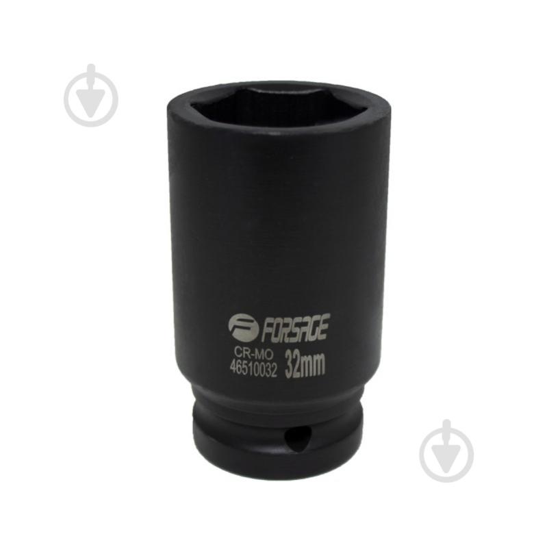 Головка глибока 32 мм 6 гр. 3/4'' Forsage 1 шт. F-46510032 - фото 1 Головка глибока 32 мм 6 гр. 3/4'' Forsage 1 шт. F-46510032 - фото 1