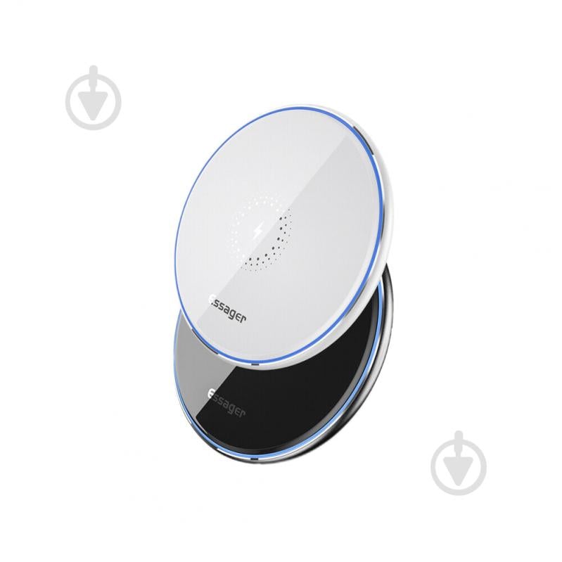 Бездротовий зарядний пристрій Essager Desktop QI Magnetic Wireless Phone Charger 15W White (EWXZMX-JMB02) - фото 3