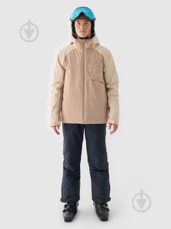 Куртка 4F TECHNICAL JACKET M577 4FWAW24TTJAM577-83S р.L бежевый - фото 15