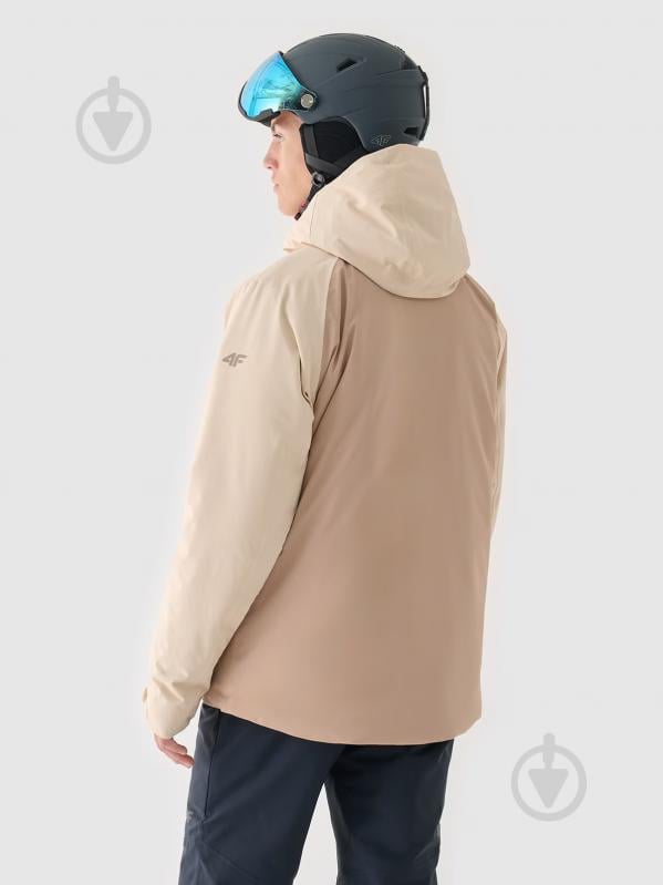 Куртка 4F TECHNICAL JACKET M577 4FWAW24TTJAM577-83S р.L бежевый - фото 4