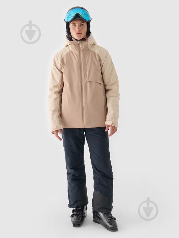 Куртка 4F TECHNICAL JACKET M577 4FWAW24TTJAM577-83S р.L бежевый - фото 5