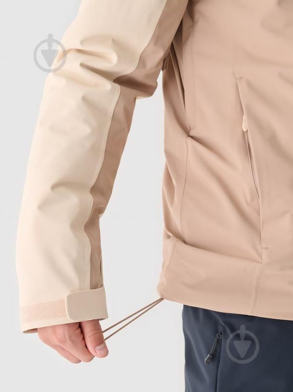 Куртка 4F TECHNICAL JACKET M577 4FWAW24TTJAM577-83S р.L бежевый - фото 8