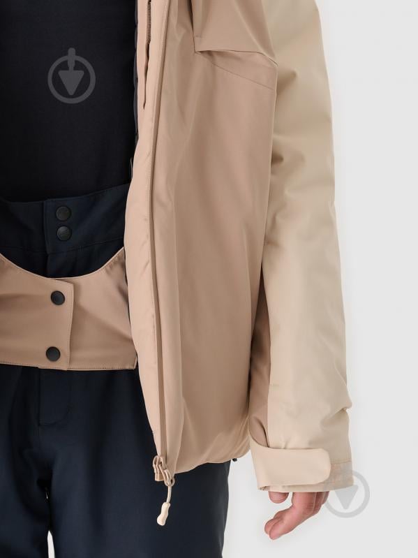 Куртка 4F TECHNICAL JACKET M577 4FWAW24TTJAM577-83S р.L бежевый - фото 9