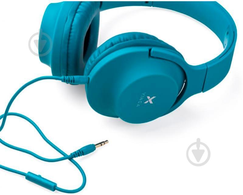 Наушники Vinga HSM060 blue HSM060NB - фото 10