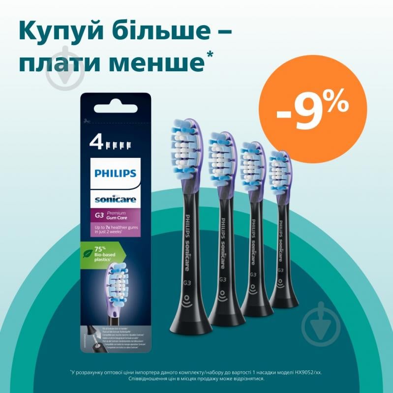 Насадки Philips Sonicare Gum Care HX9054/33 4 шт. - фото 2