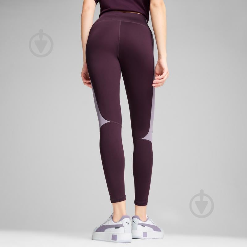 Лосины Puma EVOSTRIPE TIGHTS 68167144 р.L фиолетовый - фото 4