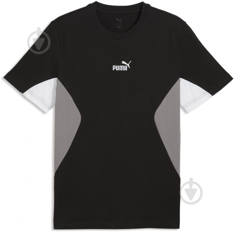 Футболка Puma ESS BLOCK Tee 69169801 р.M черный - фото 1 Футболка Puma ESS BLOCK Tee 69169801 р.M черный - фото 1