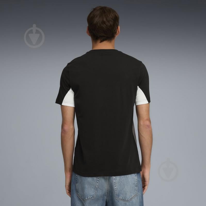 Футболка Puma ESS BLOCK Tee 69169801 р.M черный - фото 4 Футболка Puma ESS BLOCK Tee 69169801 р.M черный - фото 4