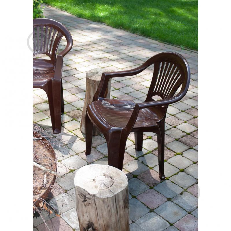 Стул Алеана Луч 77,5x57,5x56 см шоколадный - фото 5