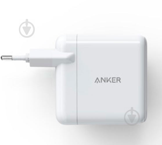 Мережевий зарядний пристрій Anker PowerPort+ Atom III 45W USB-C+15W USB-A White - фото 2