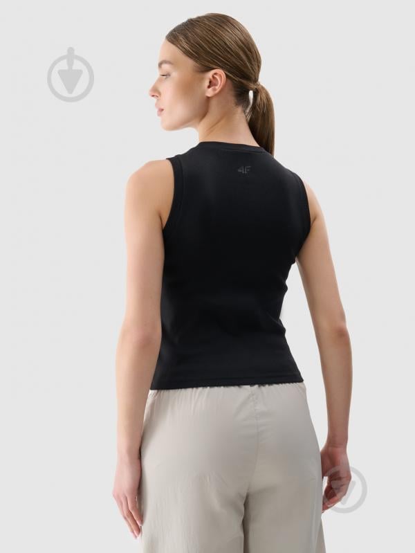 Майка 4F SLEEVELESS F132 4FWMM00TSLEF132-20S р.L чорний - фото 2 Майка 4F SLEEVELESS F132 4FWMM00TSLEF132-20S р.L чорний - фото 2