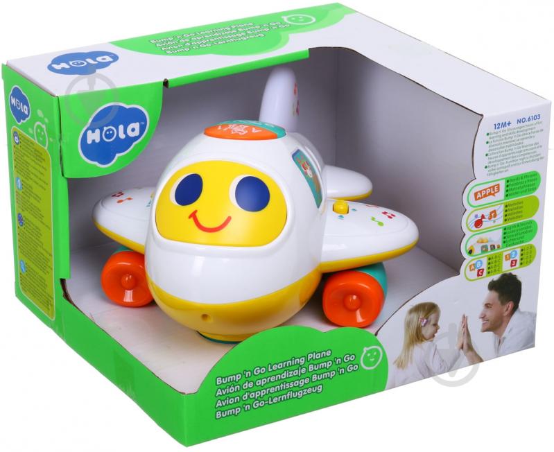 Игрушка музыкальная Hola самолет ODT021033 - фото 7