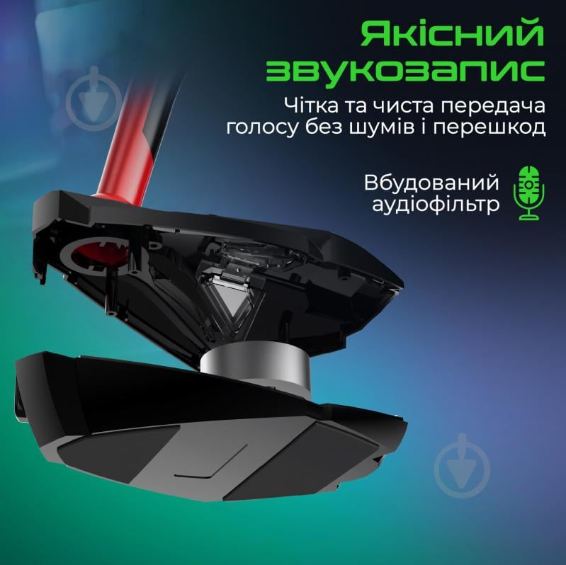 Микрофон Vertux Streamer-4 AUX 3.5 мм (streamer-4.red) - фото 2