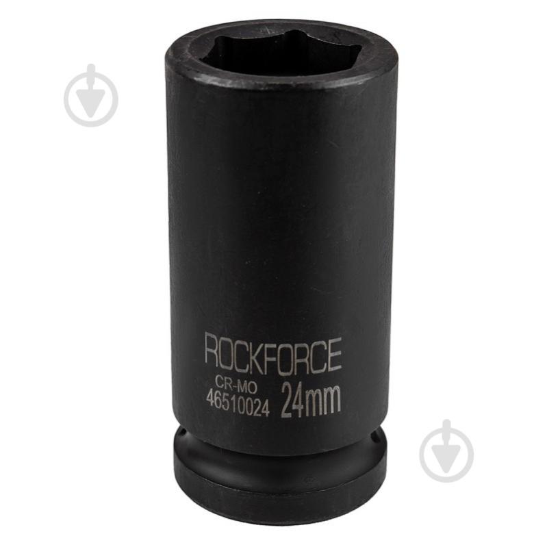 Головка глибока 24 мм 3/4''6 гр Rock FORCE 1 шт. RF-46510024 - фото 1