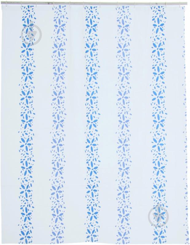 Шторка для ванной BACCHETTA LAWN BLU - фото 1