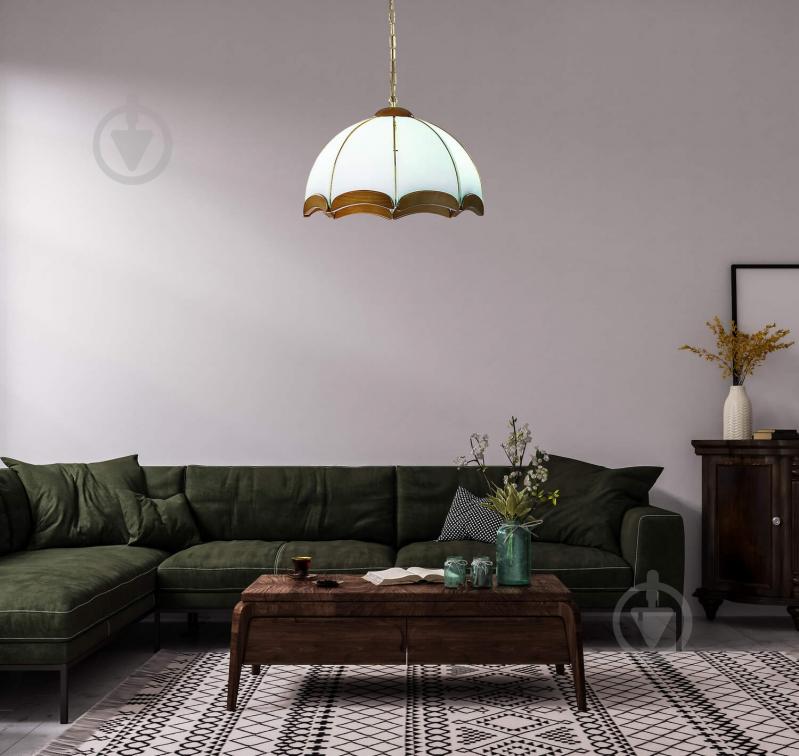 Люстра ALFA SIKORKA 1x60 Вт E27 белый/золотой 762 - фото 3 Люстра ALFA SIKORKA 1x60 Вт E27 белый/золотой 762 - фото 3