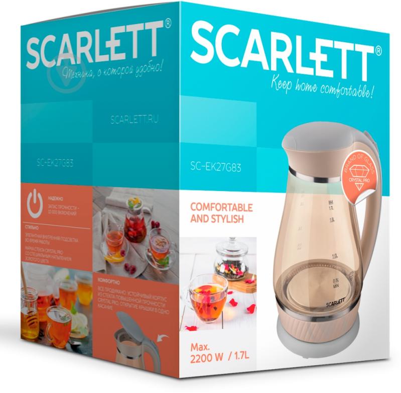 Электрочайник Scarlett SC-EK27G83 - фото 3