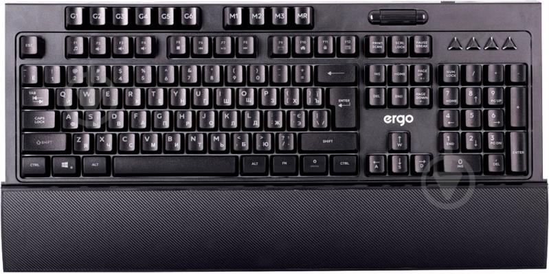 Клавиатура Ergo (KB-645) black - фото 3