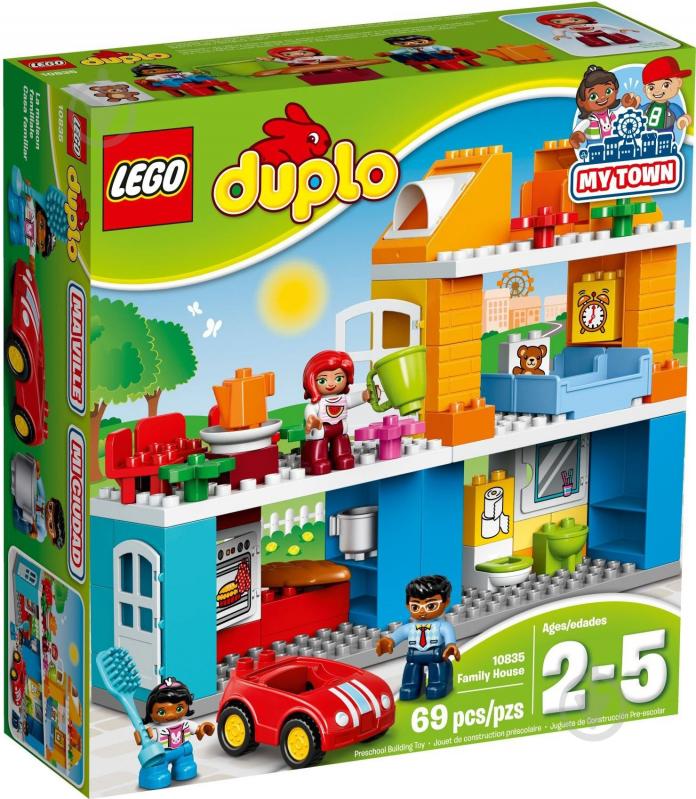 Конструктор LEGO DUPLO Родинний будинок 10835 - фото 1 Конструктор LEGO DUPLO Родинний будинок 10835 - фото 1