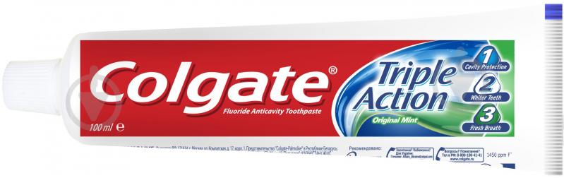 Зубна паста Colgate Потрійна дія Натуральна м'ята комплексна 100 мл - фото 2