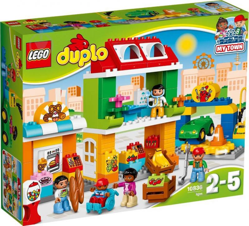 Конструктор LEGO DUPLO Городская площадь 10836 - фото 1