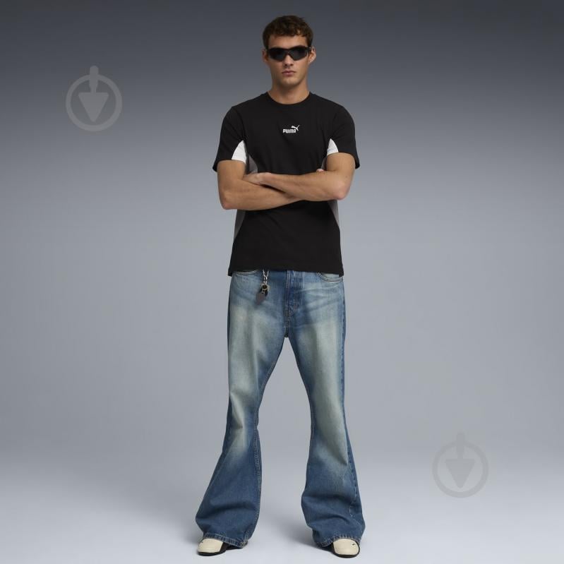 Футболка Puma ESS BLOCK Tee 69169801 р.S черный - фото 5