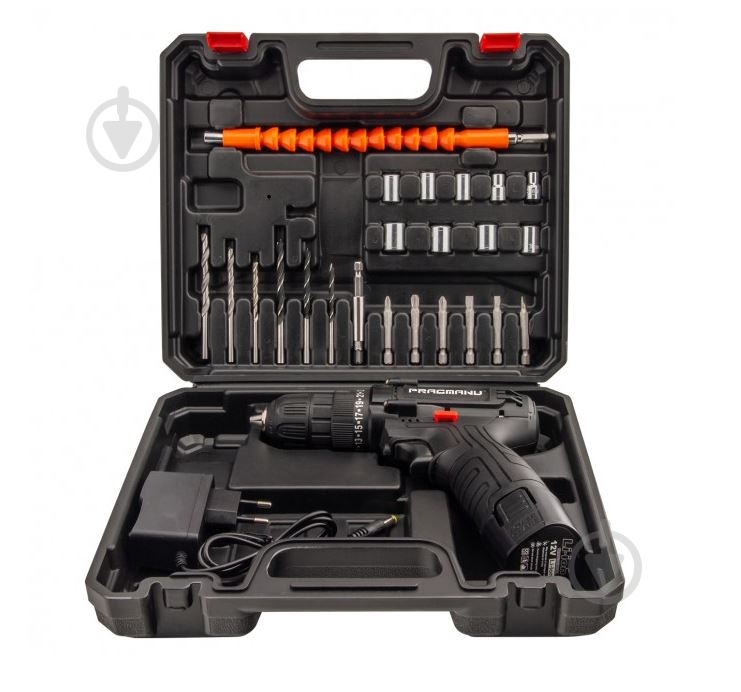 Шуруповерт аккумуляторный Pracmanu 12V SET 10169 - фото 3