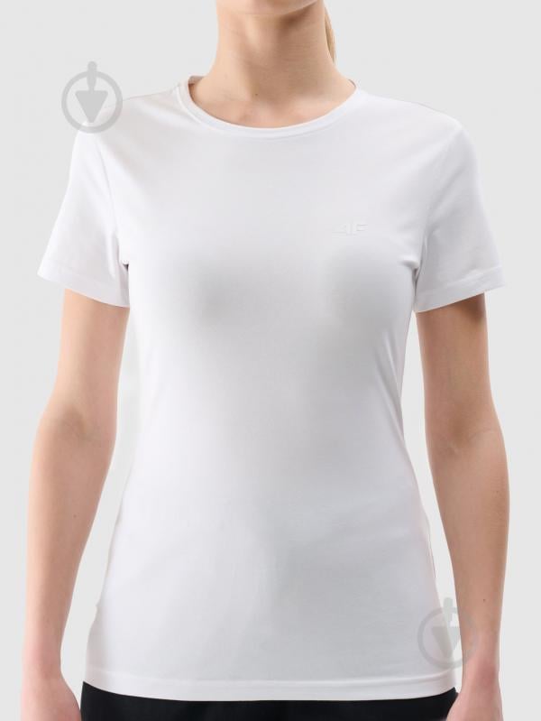 Футболка 4F TSHIRT F2255 4FWMM00TTSHF2255-10S р.M белый - фото 4