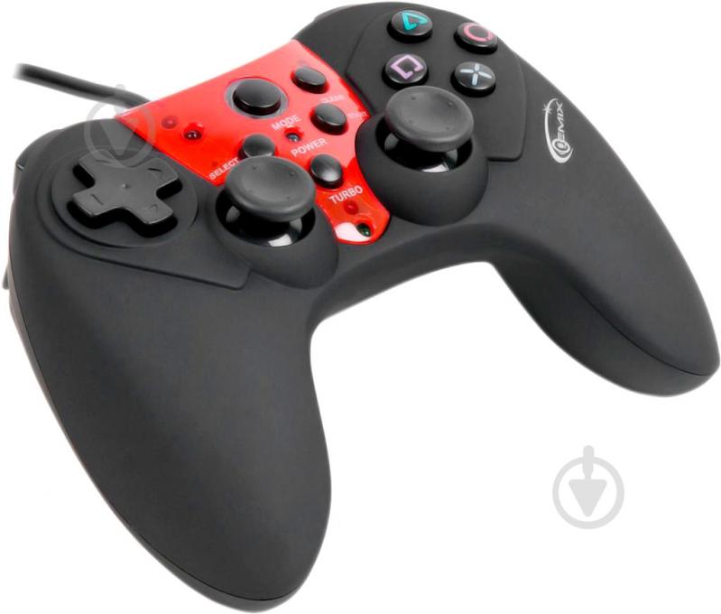 Геймпад Gemix GP-60 black/red - фото 3