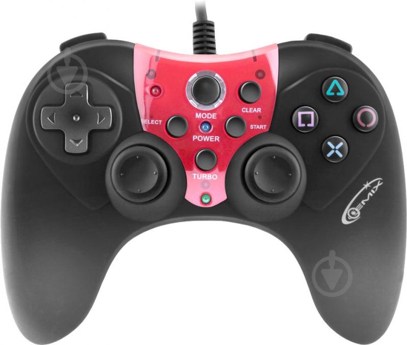 Геймпад Gemix GP-60 black/red - фото 2