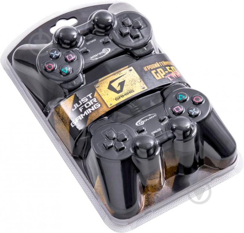 Геймпад Gemix GP-50 TWIN black - фото 13 Геймпад Gemix GP-50 TWIN black - фото 13