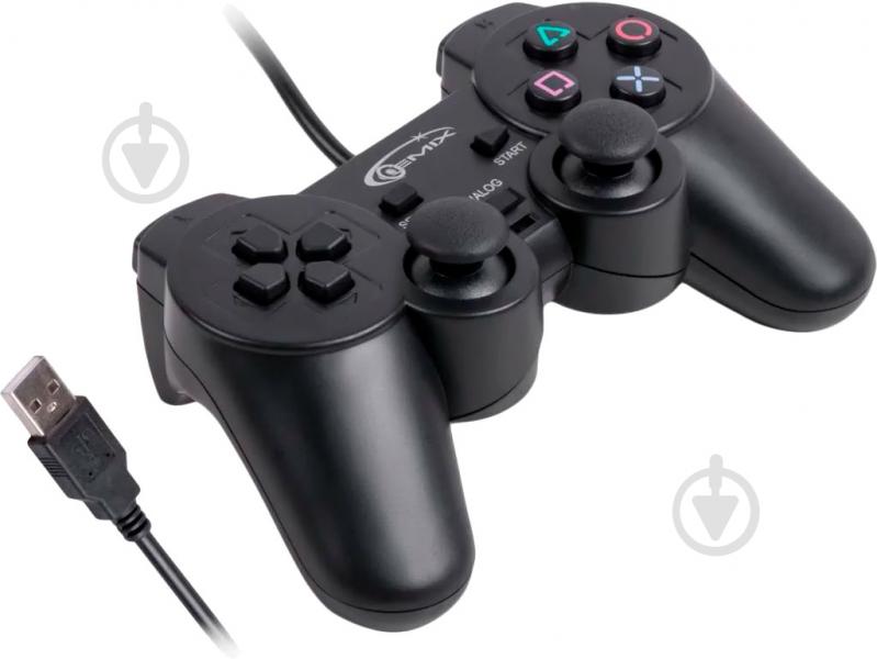Геймпад Gemix GP-50 TWIN black - фото 4 Геймпад Gemix GP-50 TWIN black - фото 4
