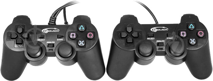 Геймпад Gemix GP-50 TWIN black - фото 2 Геймпад Gemix GP-50 TWIN black - фото 2