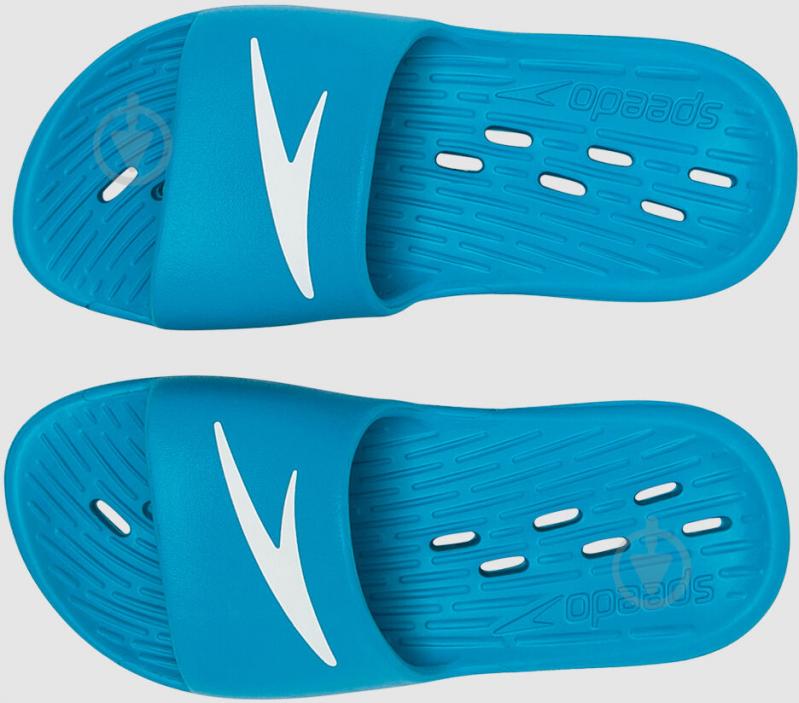 Шльопанці Speedo SPEEDO_SLIDES_ONE_PIECE_JU 8-12231D611 р.32 синьо-білий - фото 1