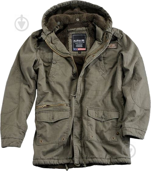 Куртка мужская демисезонная Alpha Industries Forcer AL-IND-FR-OL р.XL oliva - фото 1