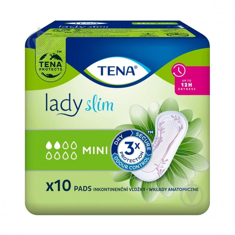Прокладки урологічні Tena Lady Slim Mini 10 шт. - фото 2